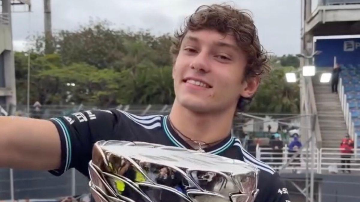 NEWS | Paura per Kimi Antonelli: incidente a bordo della sua Mercedes Amg