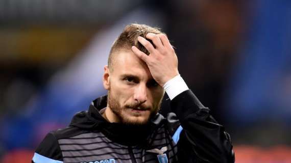 Lazio - Chievo, Immobile infortunato: l'attaccante è atteso in Paideia