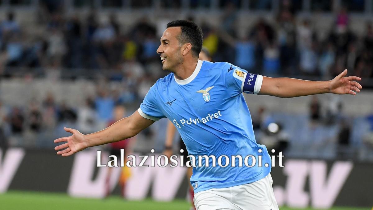 Lazio, il protagonista è il festeggiato: Pedro al passo d'addio batte il Pisa