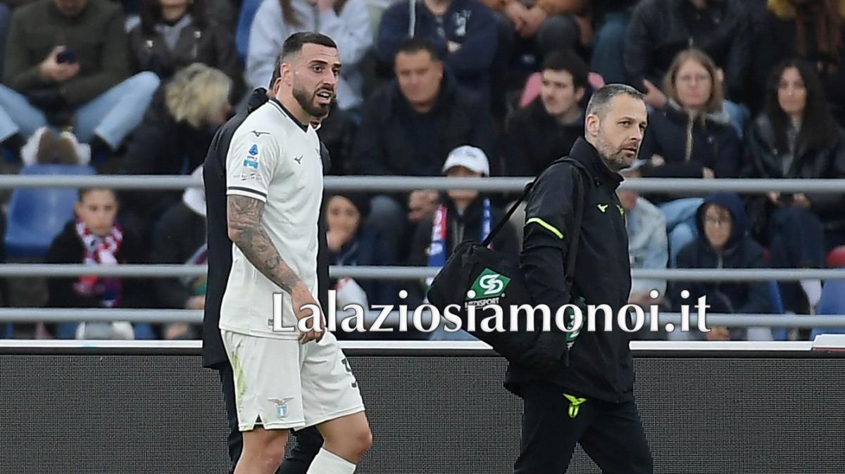 Bologna - Lazio, Gila costretto a uscire per infortunio: le condizioni 