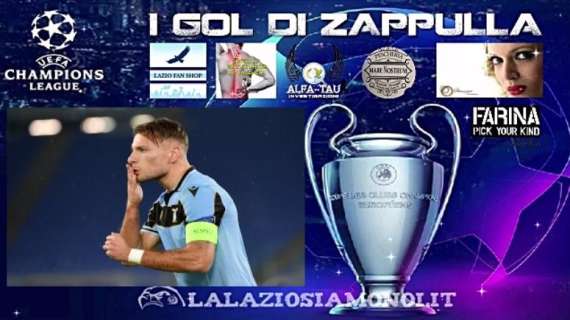 Champions League, Lazio-Bruges 2-2: i gol di Correa e Immobile con le urla di Zappulla!