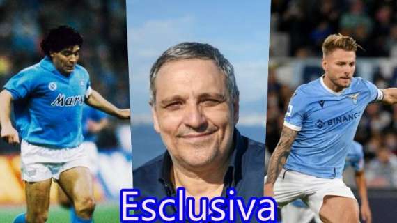 Napoli-Lazio, de Giovanni: "Sarri un maestro, Maradona un'identità. Chi critica Immobile è folle"