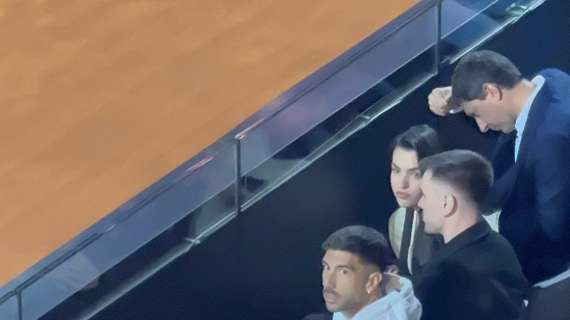 Tennis e Lazio. Zaccagni e Patric ricambiano il favore: al Foro per Alcaraz - FOTO