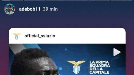 Lazio, Adekanye commenta il trasferimento: “Sono molto felice" - FOTO