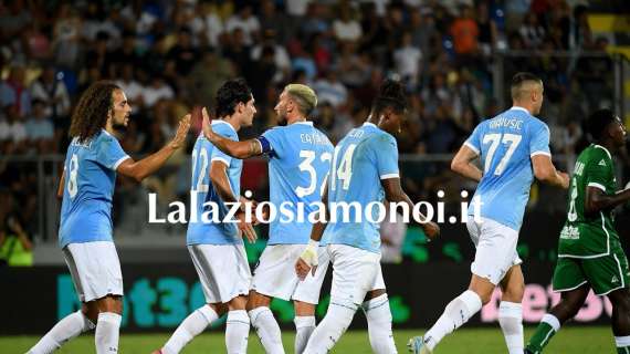 Avellino - Lazio | La squadra ringrazia i tifosi: l'episodio al triplice fischio - VIDEO