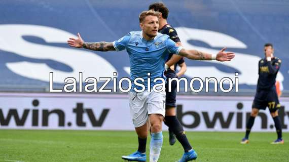 Lazio, Immobile punta la Champions: “Non si molla” - FOTO