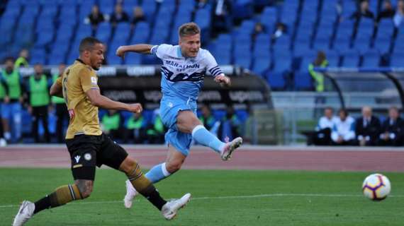 Lazio - Udinese, le statistiche: positivi gli ultimi precedenti all'Olimpico