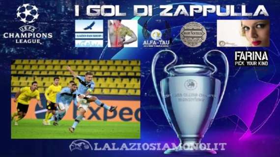 Lazio, rivivi il gol di Immobile contro il Borussia Dortmund con l'urlo di Zappulla - VIDEO