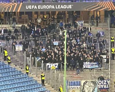 Dinamo Kiev - Lazio, la decisione dei tifosi nel settore ospiti