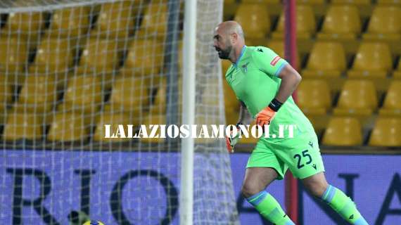 Lazio - Napoli, Reina: "Gara unica, loro mi sono stati molto vicini"