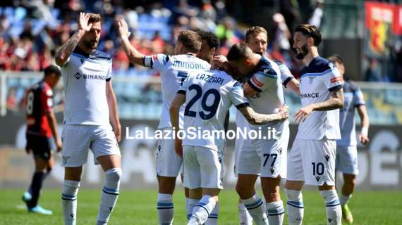 Genoa - Lazio 1-4, rivivi la vittoria del Ferraris con gli scatti della gara - GALLERY
