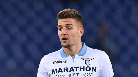 Lazio, Milinkovic sostiene Strakosha: "Forza fratello!" - FOTO 