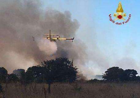 Sardegna, vasto rogo nell'Oristanese. La paura dei cittadini: "Fiamme fino in piazza"
