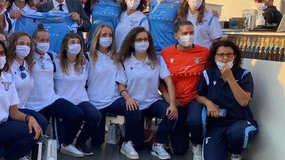 Lazio Women, l'emozione di Palombi: "Sento il cuore a mille" - FOTO