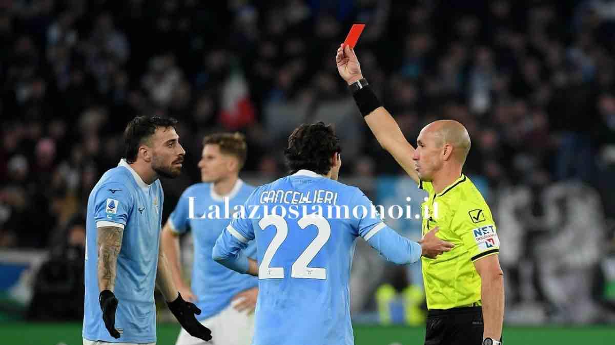 Lazio | Espulsione diretta per Gila: quanto può restare fuori