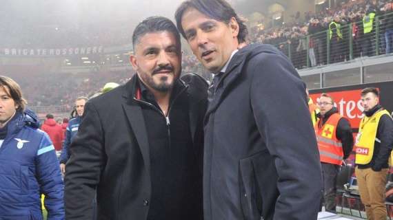 Lazio, Gattuso come Inzaghi: "Assurdo giocare in Europa e l’anticipo della domenica"