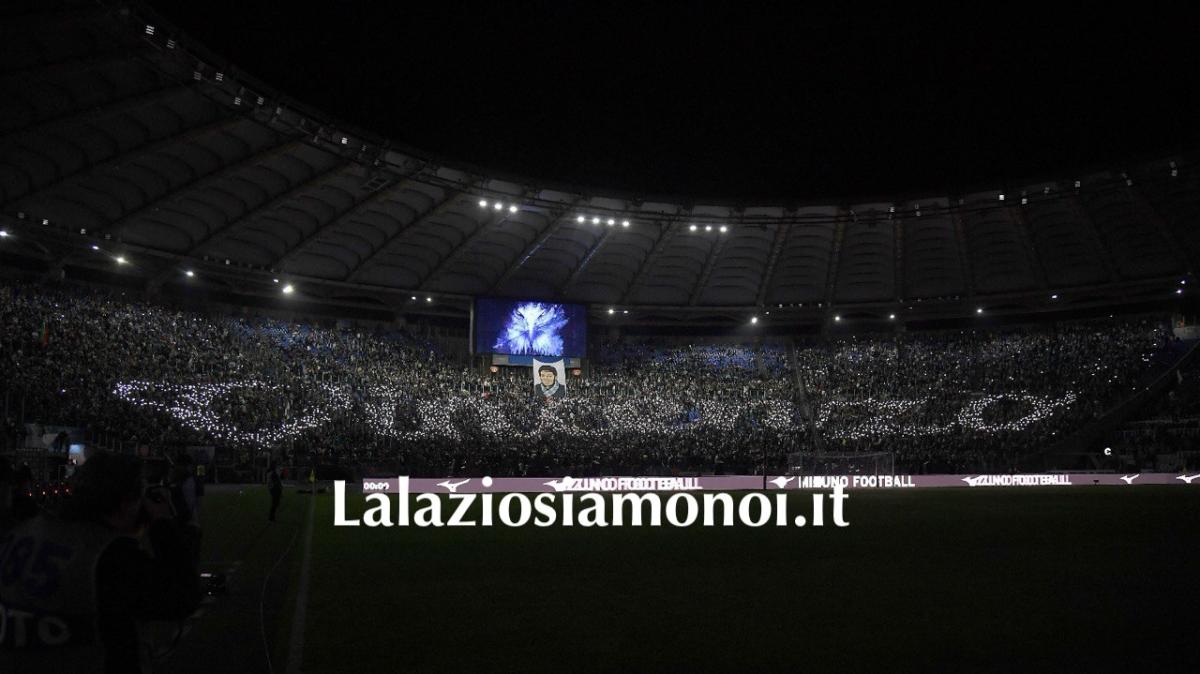 Lazio - Cagliari, la scenografia per Vincenzo Paparelli: il ricordo - FOTO