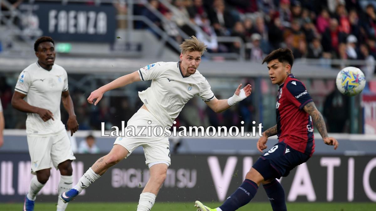 Lazio, torna il gol al Dall'Ara in campionato. Non si segnava da...