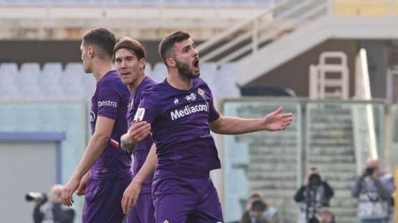 Coppa Italia, la Fiorentina elimina l'Atalanta: Cutrone-Lirola, ko Gasperini