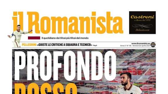 Manchester United - Roma, la prima de Il Romanista: "Profondo Rosso"