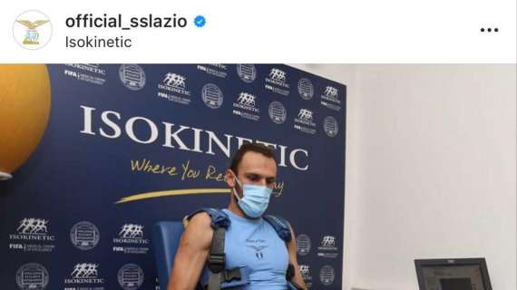Lazio, giornata di test all'Isokinetic per Muriqi e Andreas Pereira
