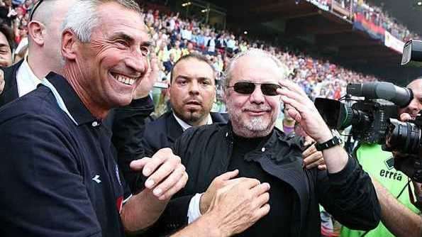 De Laurentiis: "Domani vinciamo, non me ne voglia il mio amico Reja"