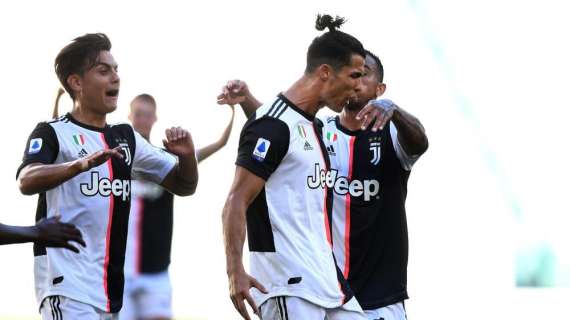 Juventus - Torino, poker bianconero: Sarri a +7 sulla Lazio