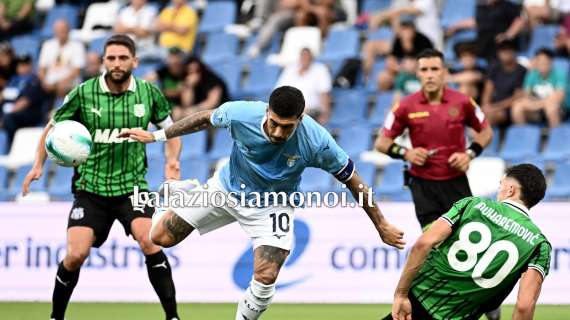 RIVIVI DIRETTA - Sassuolo - Lazio 1-0, i biancocelesti cadono al Mapei: la decide Fadera