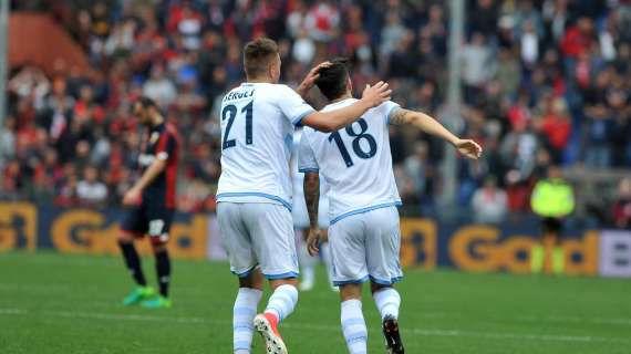 Lazio, Luis Alberto vale un punto: al Ferraris contro il Genoa è 2-2