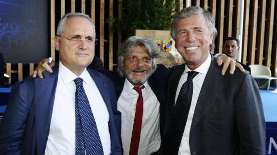 Sampdoria, il presidente Ferrero: "Lotito è un vulcano. Il suo nemico? Se stesso..."