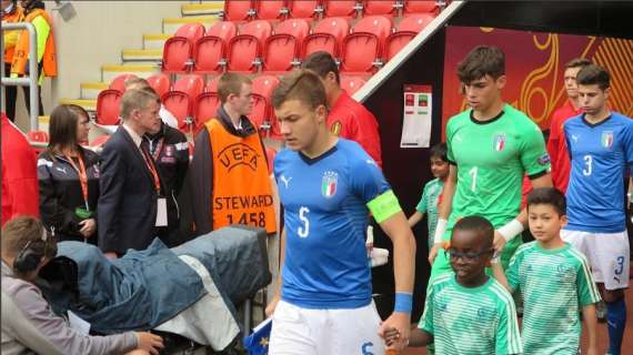 Europei Under 17, l'Uefa inserisce Armini nella squadra del torneo