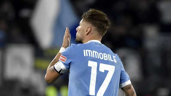 Lazio - Inter, la società celebra Immobile: "Re Ciro ha segnato ancora!" - FOTO 