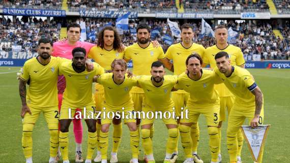 IL TABELLINO di Empoli - Lazio 0-1