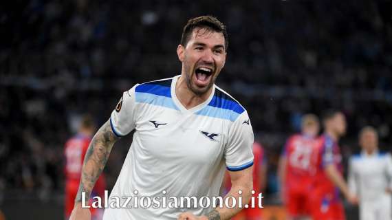 Lazio, l'esultanza del 'bomber' Romagnoli: "Non c'è due senza tre" - FOTO