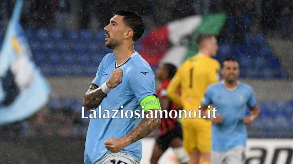 Lazio - Nizza, Zaccagni in gol: l'esultanza social del capitano - FOTO