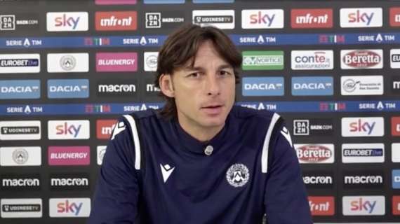 Udinese, Cioffi: "Mi aspetto gara simile all'andata. Lazio? È da vertici"