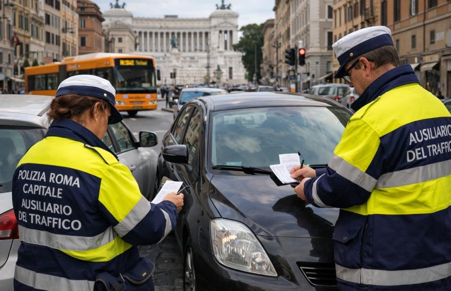 Roma | Multe a raffica: dopo gli autovelox, i nuovi poteri degli ausiliari