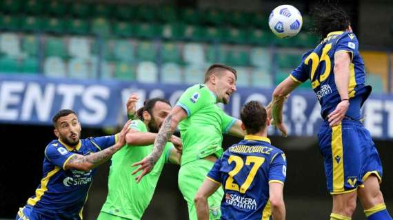 Verona-Lazio 0-1 | Il gol di Milinkovic e quello annullato a Caicedo con le urla di Zappulla