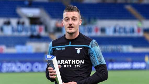 Lazio, la patch di Milinkovic da miglior centrocampista della Serie A - FT