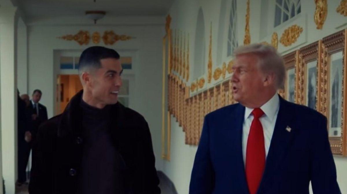 NEWS | Che ci fa Cristiano Ronaldo a cena con Donald Trump?