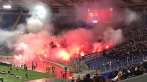 Lazio - Eintracht, daspo per 14 tifosi tedeschi 