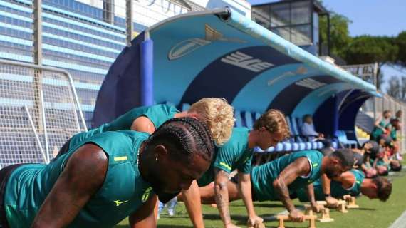 Lazio, il primo giorno di ritiro è andato: le "vibes" dei biancocelesti - FOTO