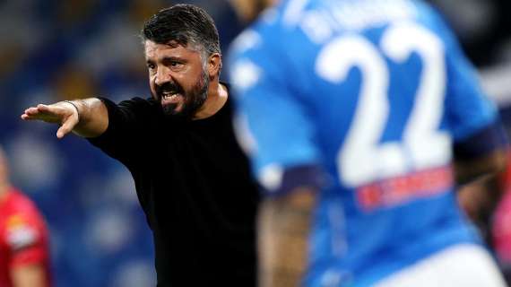 Napoli, Gattuso punta la Lazio: "Ripartiamo dalla prestazione. Mertens non ci sarà"