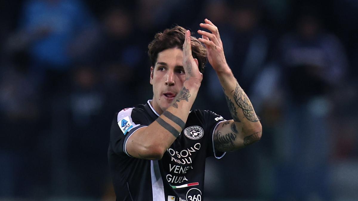 Udinese, Zaniolo: "La Lazio è forte, il gol di Davis è stata una liberazione"