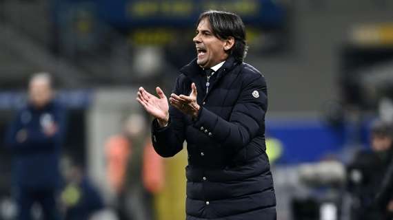 Inter, Inzaghi: "Non guardo né avanti né indietro in classifica"