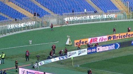 La Nord risponde a Lotito: "La Lazio è nostra e la lasceremo ai nostri figli" - FOTO