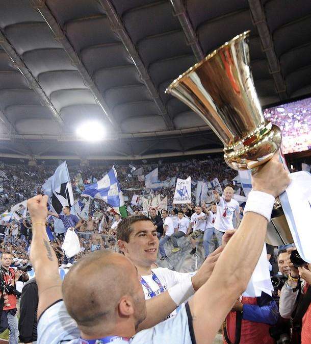 Lotito:"Coppa Italia coronamento di un progetto. I tifosi questa sera sono stati splendidi"