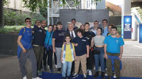 Lazio-Genoa, all'Olimpico divertimento e inclusione per i bambini con autismo - FOTO