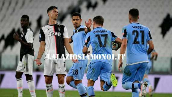 Juve - Lazio, Dazn ricorda la folle vittoria biancoceleste del 2017 - VIDEO