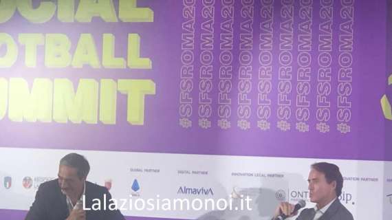 Social Football Summit, Mancini: "Italia paese di polemici. Sorteggi? Non mi preoccupano" - F&V